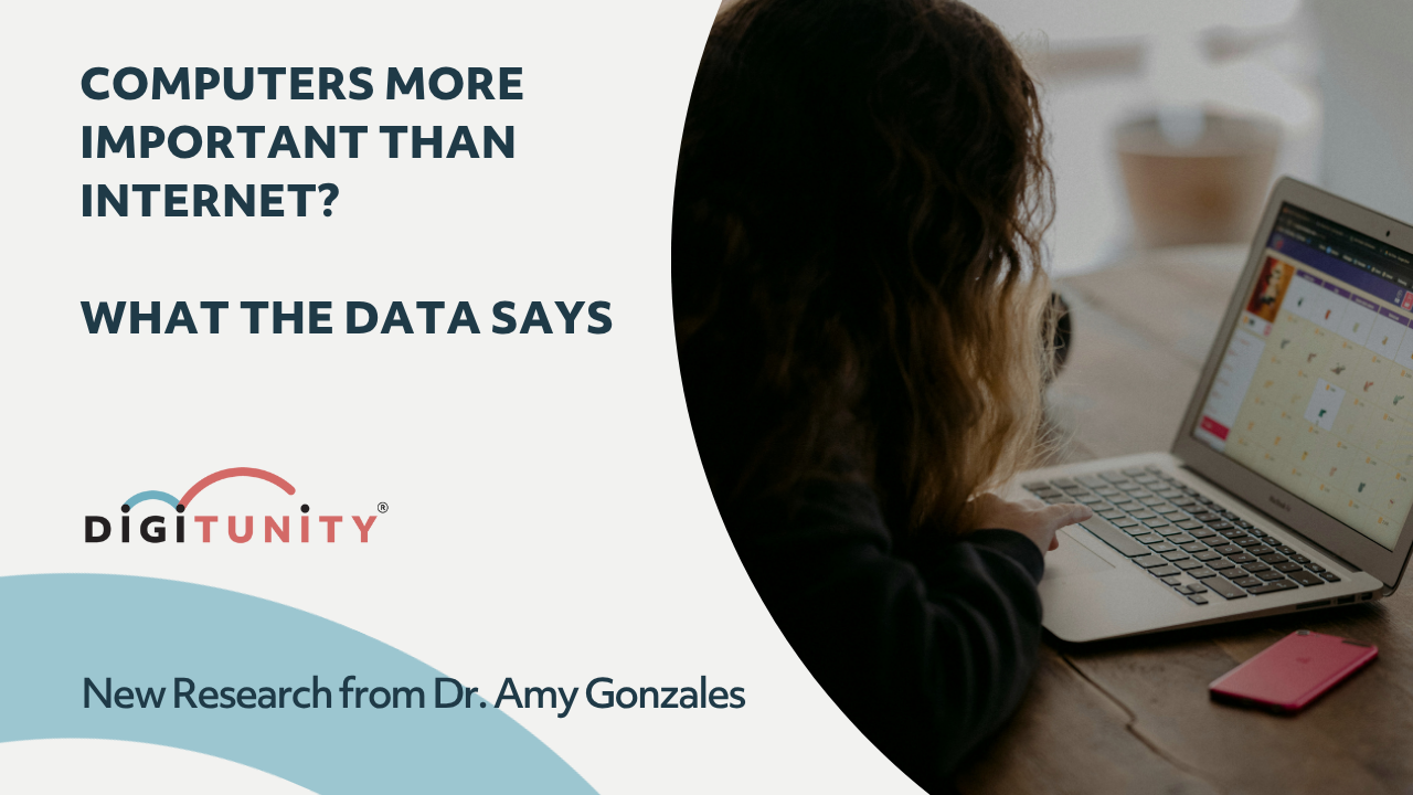 New Interview and Research Reveal: Computer Ownership is Central to Broadband Adoption