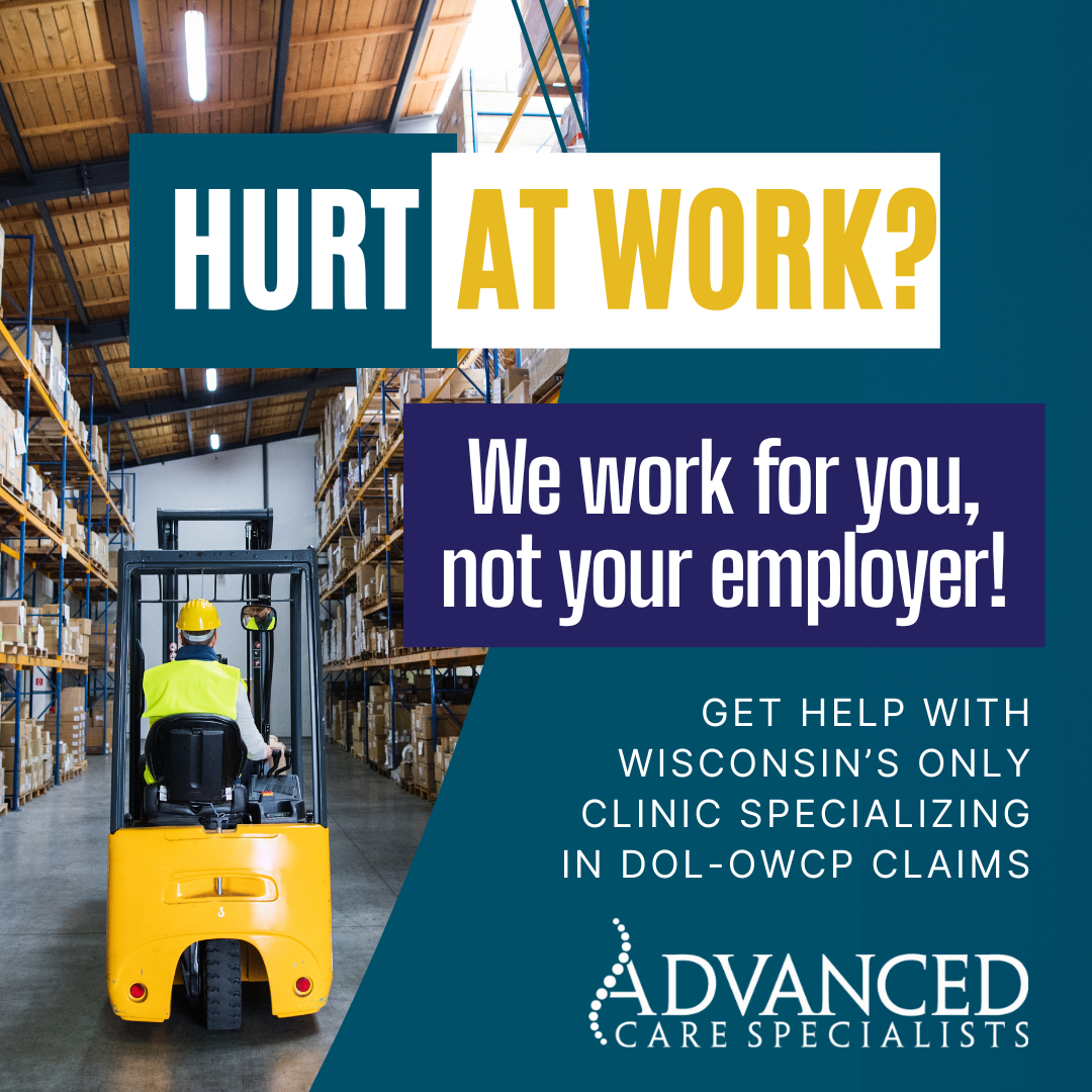 Wisconsin’s Only DOL-OWCP Clinic Leads the Fight for Injured Workers in Wisconsin